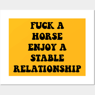 STABLE RELATIONSHIP Posters and Art